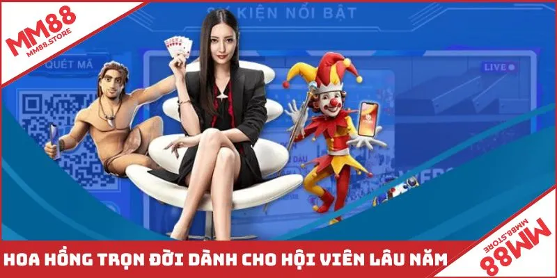 Hoa hồng trọn đời dành cho hội viên lâu năm