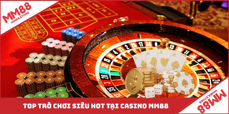 Khám phá top trò chơi hấp dẫn nhất tại casino MM88